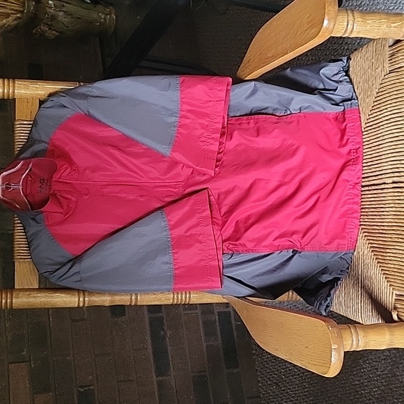 Ping short sleeve red/gray windshirt size L - Picture 7 of 14